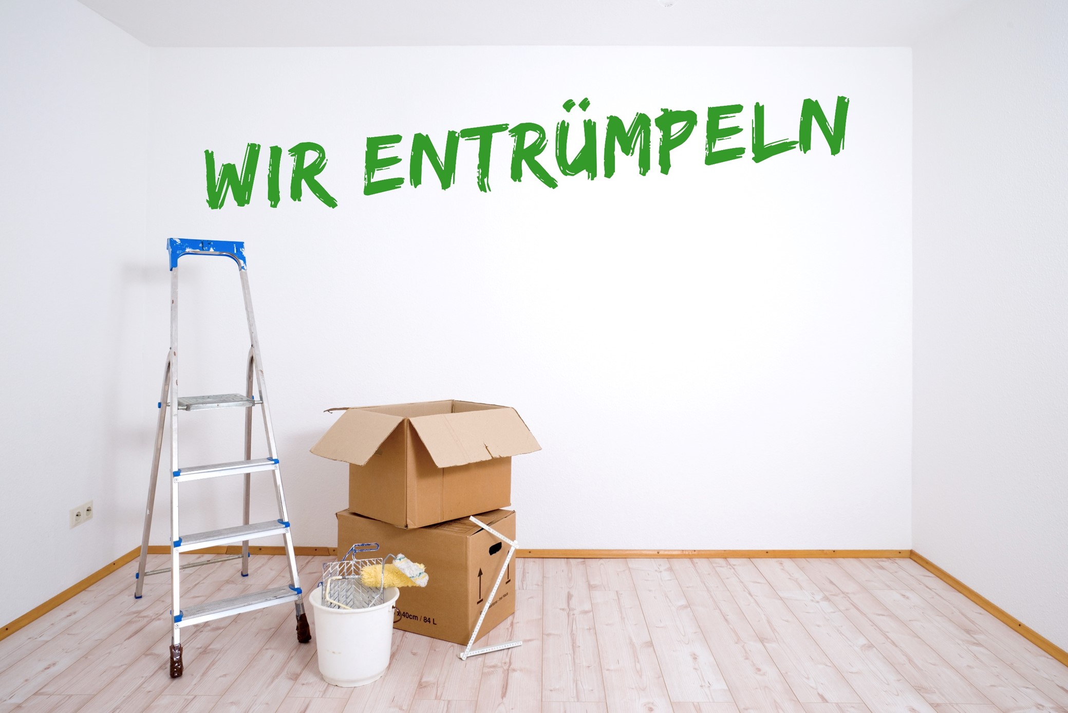 Wir entrümpeln